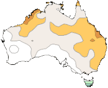 Australian rainfall outlook Jan 2014