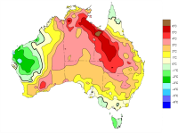 Australian rainfall outlook March 2015